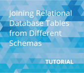 Joining Relational Database Tables from Different Schemas